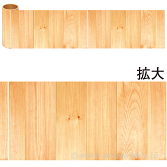 かんたんロール幕 木目