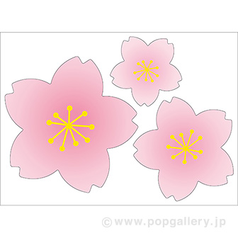 貼付けかんたんフロアシール「桜」