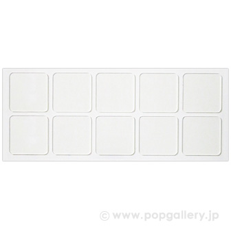 ポスターテープ ガラス用（S） 10片×5シート