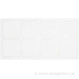 ポスターテープ ガラス用（M） 8片×5シート