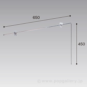 L型POP上部 H450W650