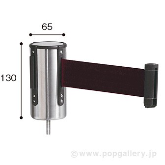 ベルトリールパーテーションヘッド 黒 黒