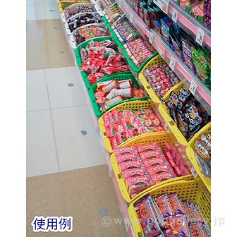 ポップバスケット リターンパネル付 緑 緑