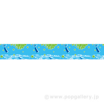 ビニール幕 涼味（金魚）［45cm（H）］（47M巻）