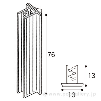 両面テープ付きPOPホルダー小