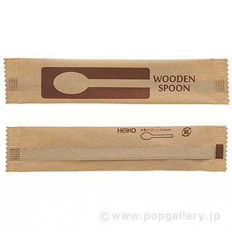 木製カトラリー（スプーン）11cmシリーズ 100個入