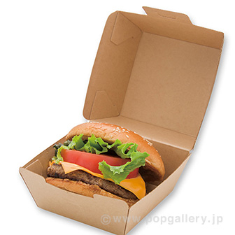 ネオクラフトバーガーBOX S 20枚入