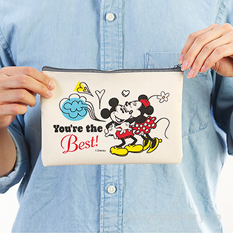 キャラクターファスナーポーチ（D）