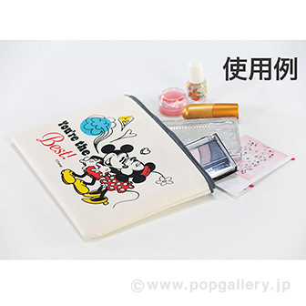 キャラクターファスナーポーチ（D）