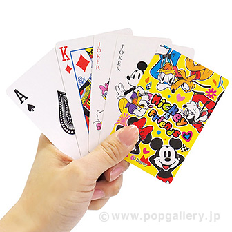 ディズニーオールスターカラフルトランプ