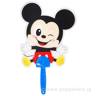 ディズニーダイカットミニうちわ