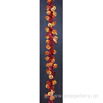 ハロウィンパンプキンモール（オレンジ／パープル）