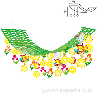 キュートみつばちプリーツハンガー