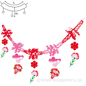 母の日プレゼントガーランド