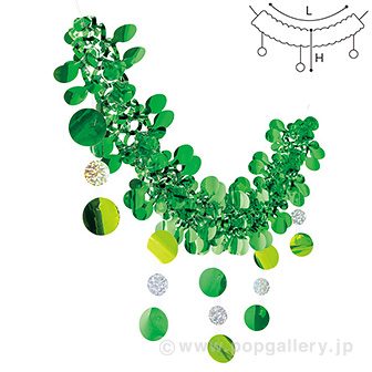 グリーンドットガーランド