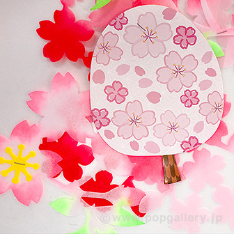 満開桜ガーランド