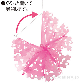 シースルー桜バースト
