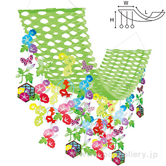 朝顔日和プリーツハンガー