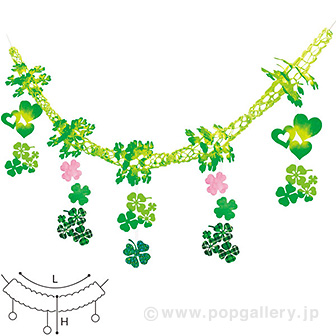 ミルキークローバーガーランド