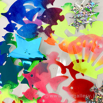 キラキラマリンプリーツハンガー