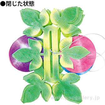 朝顔リーフガーランド