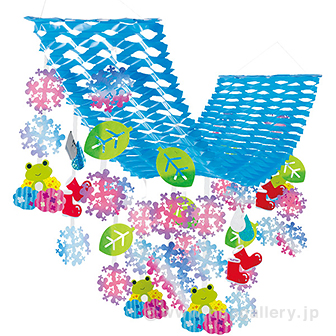 ひょっこりかえるプリーツハンガー