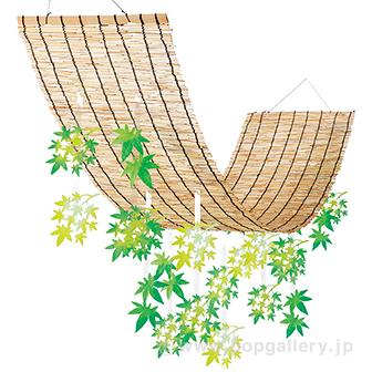 楓スダレハンガー