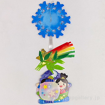 七夕笹舟ガーランド