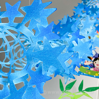 七夕笹舟ガーランド