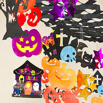 ムーンライトハロウィンプリーツハンガー