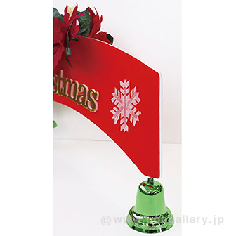 ポインセチアアーチパネル