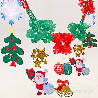 キラキラサンタガーランド