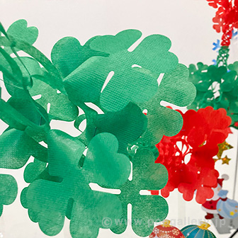 キラキラサンタガーランド