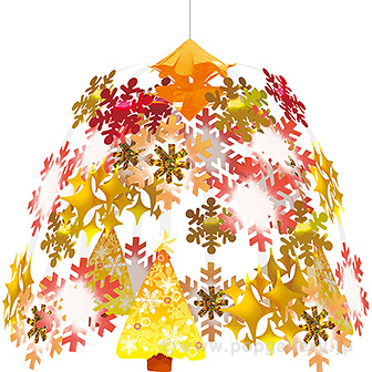 ウォームキラキラスノーツリーセンター