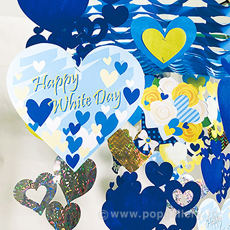 ホワイトデーローズプリーツハンガー