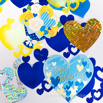 ホワイトデーローズプリーツハンガー