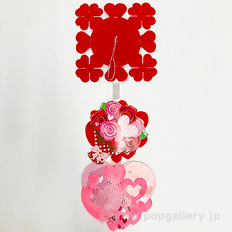 バレンタインローズガーランド