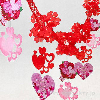 バレンタインローズガーランド