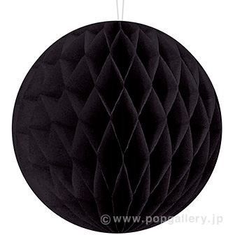ハニカムボール ブラック Bl ブラック 季節装飾 販促物 販促通販の Pop Gallery ポップギャラリー