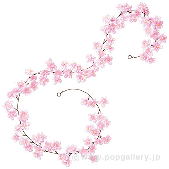 立体桜ガーランド
