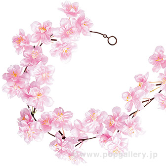 立体桜ガーランド