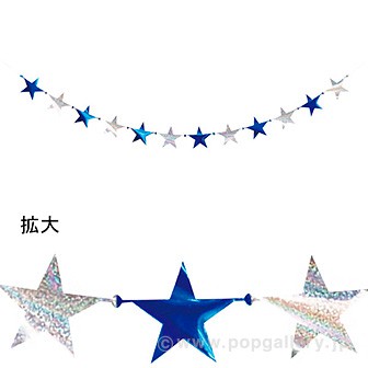 メッキスターコード（ブルー/シルバー）