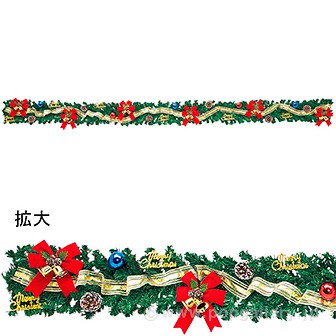 270cmゴールドリボンガーランド