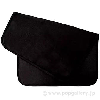 スムースフリースブランケット M （ブラック） BL(ブラック)