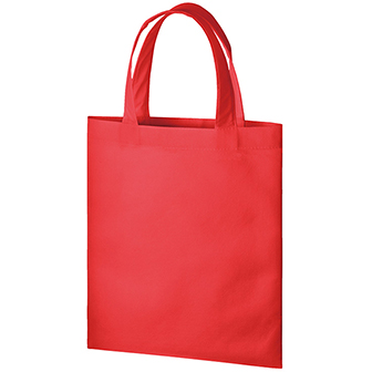 不織布A4フラットトート レッド (レッド)