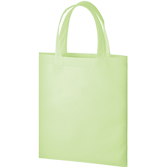 不織布A4フラットトート ライトグリーン (ライトグリーン)