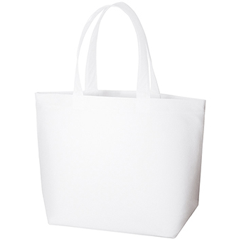 不織布スタンダードバッグ ナチュラルホワイト (ナチュラルホワイト)