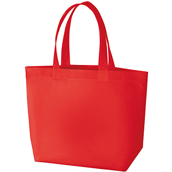 不織布スタンダードバッグ レッド (レッド)