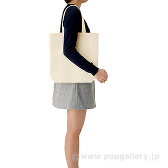オーガニックコットンバッグM