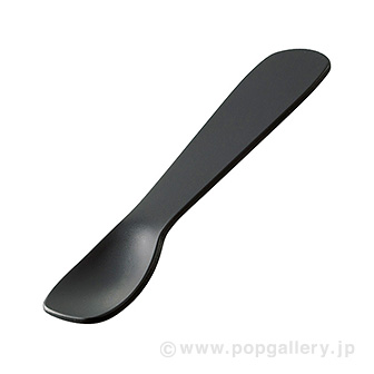 アイスクリームスプーン ブラック BL(ブラック)